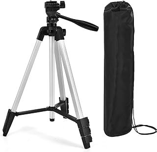Trépied en aluminium léger 137 cm pour niveau laser, équipé d