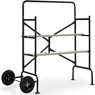 ProBache - Echafaudage Mobile sur Roues L.140xl.78xH.135 CM avec 2 Plateformes