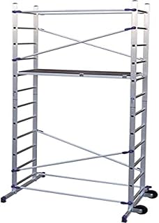FACAL, Échafaudage en aluminium Modèle Pinna clic, hauteur de travail 4,36 m