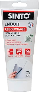 SINTO - Enduit Rebouchage Trous et Fissures - Prêt à l