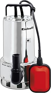 Einhell Pompe d’évacuation pour eaux chargées GC-DP 1020 N (1000 W, Profondeur d