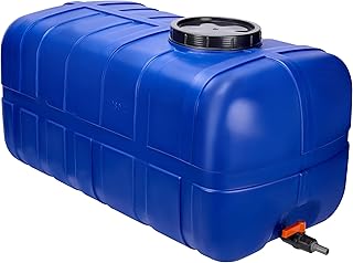 Réservoir d’Eau 280 litres avec Couvercle – Grand Récupérateur d’Eau de Pluie pour Usage Domestique et Professionnel GD-0098
