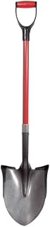 RootSlayer Pelle à Rebords – Pelle Ultra Pointu pour Tous Types de sols – Lames en Acier Carbone – Noir/Rouge – 110x11x22 cm