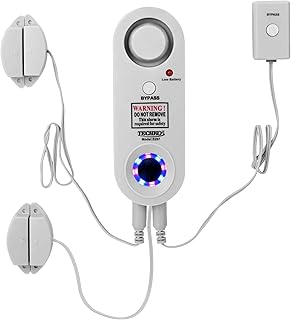 Techko S287 Alarme de piscine stroboscopique LED, lumières stroboscopiques, système d