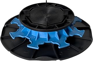 Jouplast – Lot de 11 Plots Terrasse pour Dalle Réglable 40-60 mm | Pose Facile sans Béton | Réglage Précis, Résistant +1 Tonne, Conforme DTU 43.1 | Compatible Carrelage, Pierre, Béton, Caillebotis
